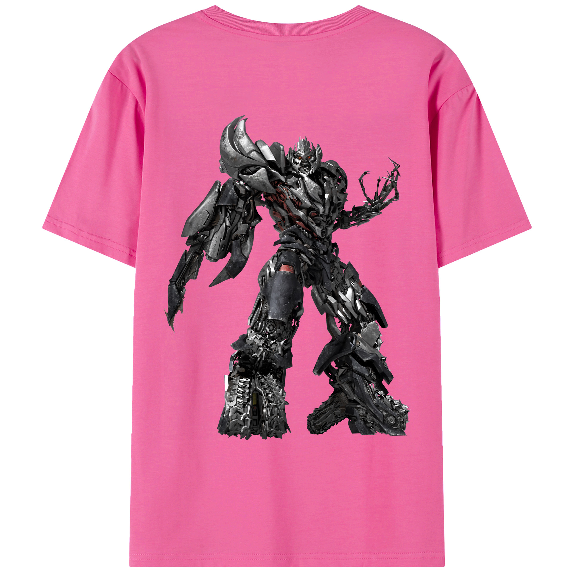 （画像用） Transformers トランスフォーマー レディース半袖Tシャツ(バックプリント)